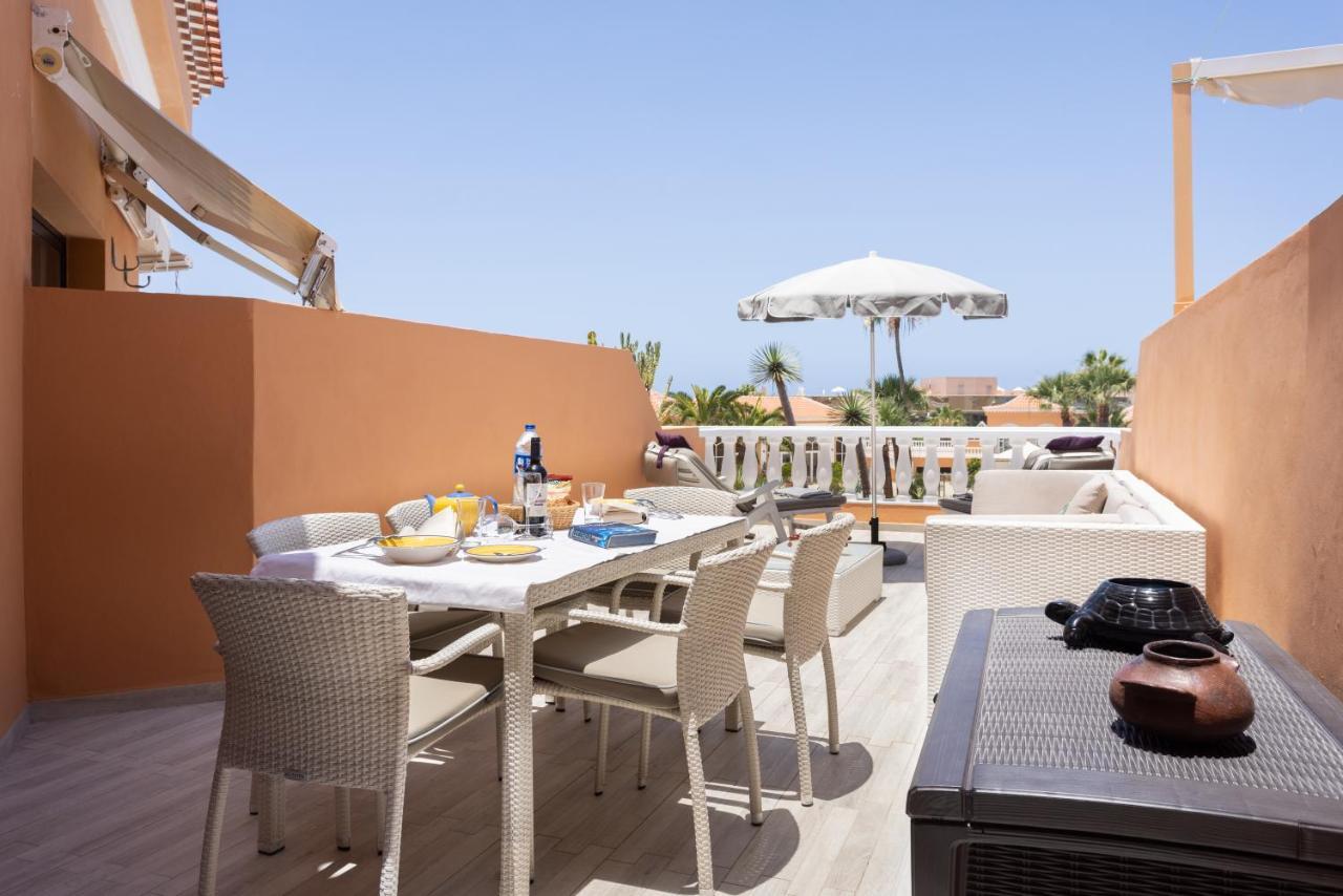 Exclusive Attic Las Vistas 3 With Breathtaking Sea View, Only 100 M To The Sea, Heated Pool, Aircon, Wifi أرونا المظهر الخارجي الصورة